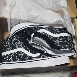 Mens Van's Shoes X Bape Collab